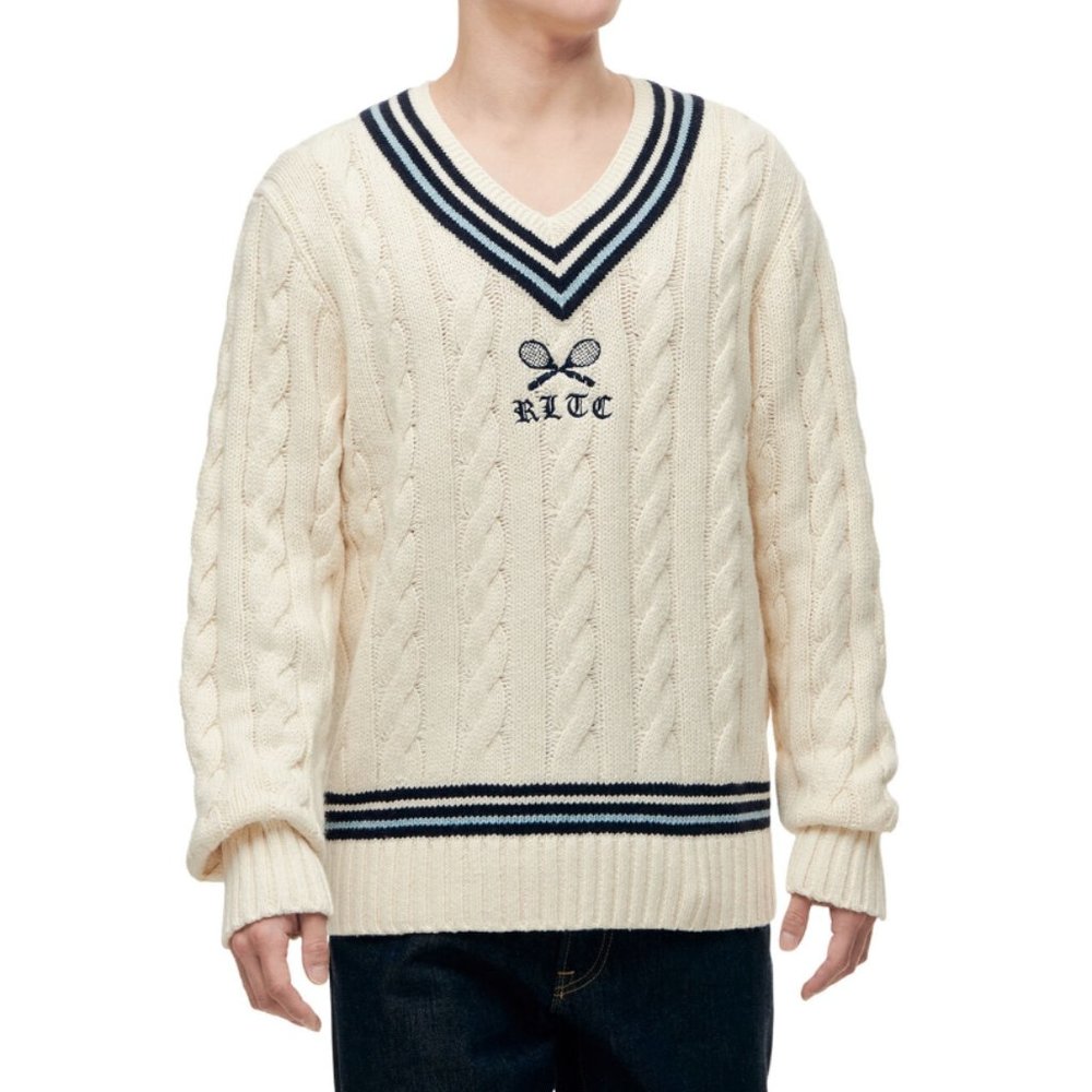 Polo Ralph Lauren Cable-Knit Logo Sweater - Picture 4 of 15
